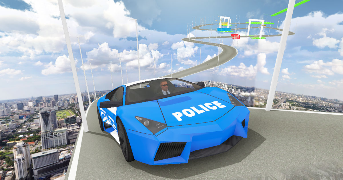 Impossible Police Car Track 3D 2020